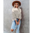 thumbnail image 5 of Weardear Sweaters for Women 2024 Fashion Trendy Lantern Long Sleeve Mockneck Pullover Fall Knit Sweater Tops, 5 of 6