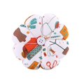 thumbnail image 4 of Abbracc Pumpkin Pin Cushion Craft Home Sewing Tool for Embroidery Handcraft Quilting Orange, 4 of 9