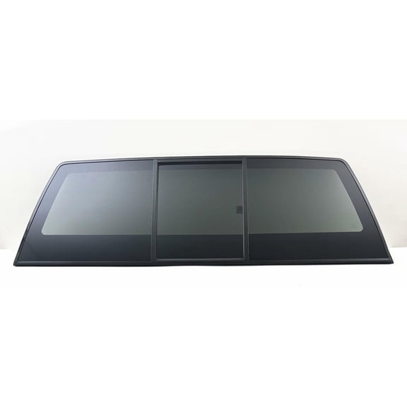 Rear Manual Slider Back Window Back Glass Compatible with Ford F250 F350 F450 F550 2017-2025 Models