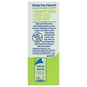 (4 pack) Earths Best Organic Teething Crunchy Sticks Garden Veggie Puffed Baby Snack, 0.56 oz Bag