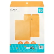 Pen+Gear 10x13 Clasp 6Ct Envelope, Color- Brown Kraft, Clasp Envelopes, Size-10" x 13", 6 Count.