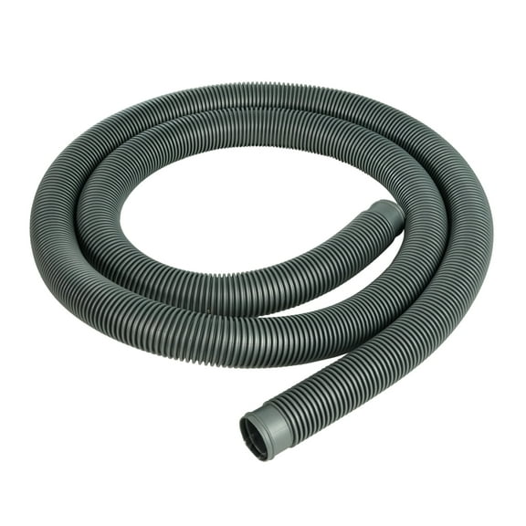 Pool Central Gray Heavy-Duty Pool Filter Connect Hose 9.25' x 1" - 1.5"