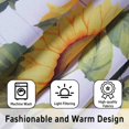 thumbnail image 4 of Sunflower Kitchen Curtains Sets for Windows Sunflower Summer Curtain Sink Window Valance 3 Piece Set Kitchen Tier Curtains 3 Panels Decor for Living Room Bedroom, 4 of 7