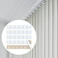 thumbnail image 4 of fastboy 50* Vertical Blind Repair Tabs Repair Kit Pre-Cut for Broken Blind Windows, 4 of 9