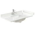 thumbnail image 3 of Janna 36" White Oak Single Vanity & White Quartz Top (1-Hole) & Nickel Trim, 3 of 5