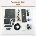 thumbnail image 5 of CASAINC 3 Function Dual Shower Heads 1-Spray Thermostatic Shower Faucet 1.8GPM with LED & Music Shower System in Matte Black, 5 of 8