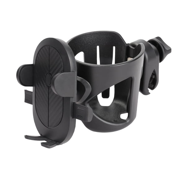 Universal Cup Holder Mount for Stroller Wheelchair 2 in 1 Phone Holder and Drink Holder Accessible Convenience for Travel Accessories