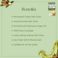 thumbnail image 2 of Neeta Crème Hair Color Kit, Permanent Black Hair Color Dye, 100% Grey Converage, Natural Black, 3.53 oz, 2 of 7