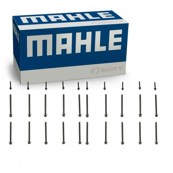 2 pc MAHLE Engine Cylinder Head Bolt Sets compatible with Jeep Cherokee Commander Grand 5.7L 6.1L 6.4L V8 2005-2021