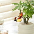 thumbnail image 5 of Fnochy Acrylic Planter Bird Decoration, Durable Acrylic Potted Plant Holder, Multifunctional Desk Organizer, Unique Home Office Decor, Perfect Gift for Nature Lovers, 5 of 5