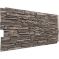 thumbnail image 2 of NewStone Canyon Ridge Faux Stone Panel, 45 3/4"W x 24 1/2"H x 1 1/4"D, Cascade River Color, 2 of 9