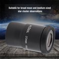 thumbnail image 4 of Telescopio Ocular Plossl 20 mm, Muy Adecuado para Observaciones de Clúster de Estrellas de Luna Andos de Tamamo Mediano, Caucho Suave Para Proteger Los Ojos, Altamete, 4 of 7