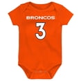 thumbnail image 2 of Infant Russell Wilson Orange Denver Broncos Mainliner Player Name & Number Bodysuit, 2 of 3