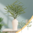 thumbnail image 1 of Rama artificial de hoja verde PVC para decoración del hogar, 1 of 6