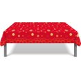 thumbnail image 3 of SINGOMON 2 Packs Chinese Red Tablecloth Red Table Cloths Rectangular Tablecloths Plastic Table Cloth Red Picnic Table Covers Chinese Table Protector for Chinese New Year Decorations 2025, 3 of 6