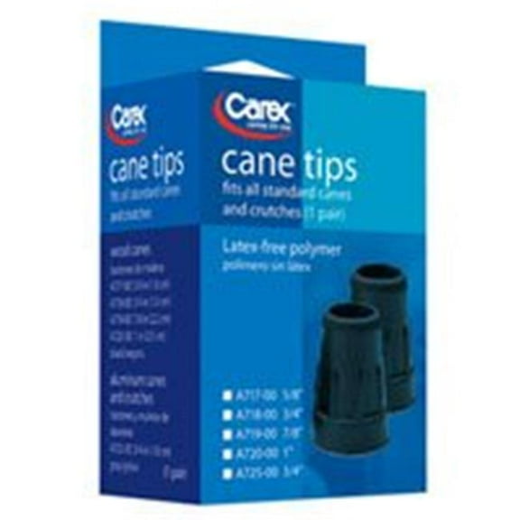 Apex-Carex 70203800 1 in. dia. Cane Tip - Pack of 6