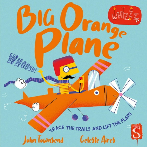 Whizzz! Big Orange Plane, (Board Book)
