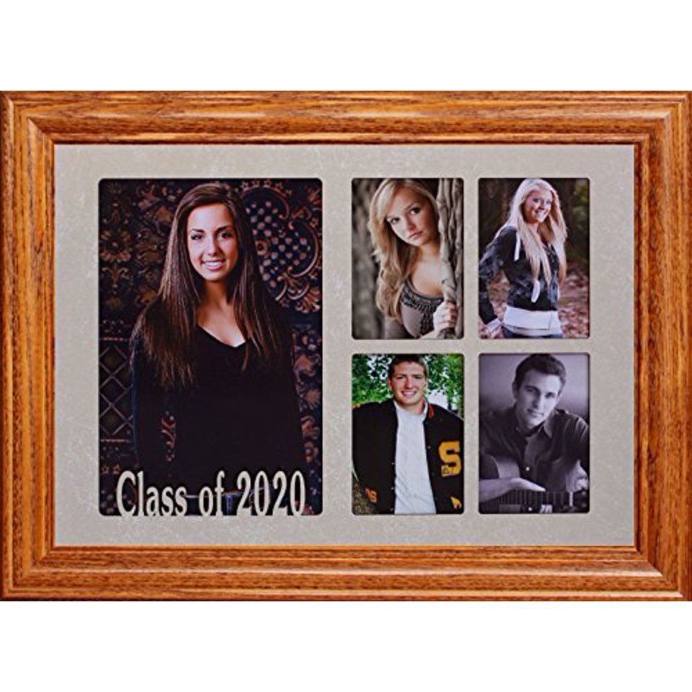 7X10 Class Of 2020 5Opening Collage Portrait Picture Frame Laser Cut