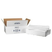 SSBM Insulated Shipping Kits, 19 1/2"x11 1/2"x4 1/8", White