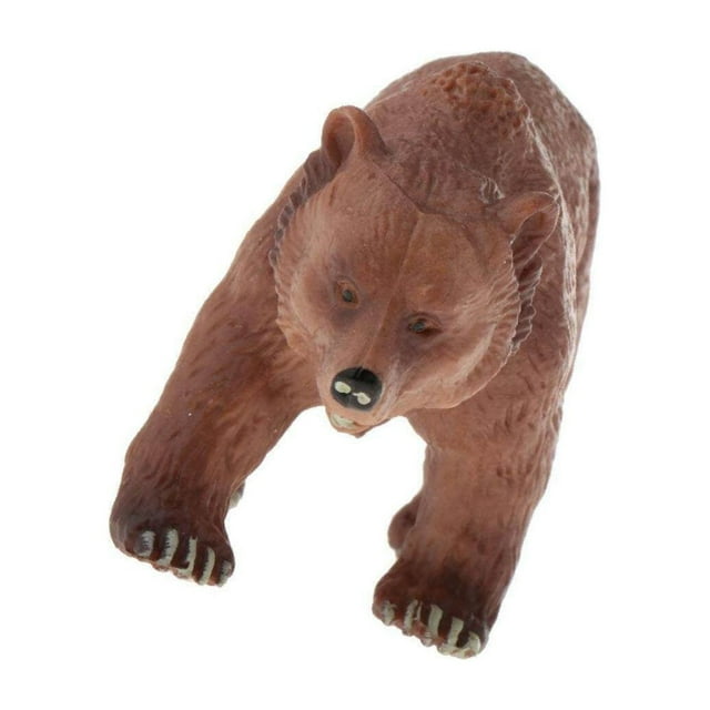 Xingzhi Simulation Animal Model Kids Educational Toys brown bear PL127-080