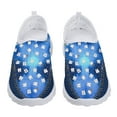 thumbnail image 5 of Blue Star Cartoon Teeth Design Lightweight Breathable Mesh Shoes Soft Comfortable Apartment Shoes Walking Shoes, 5 of 9