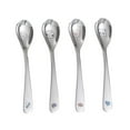 thumbnail image 1 of POINTERTECK 4pcs Stainless Steel Baby Feeding Spoons Cartoon Pattern Children Spoons, 1 of 6