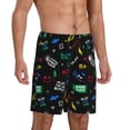 thumbnail image 2 of Sikiie Gamepads Mens Pajama Shorts, Lightweight Lounge Pant with Pockets Soft Sleep Pj Shorts for MenXX-Large, 2 of 6