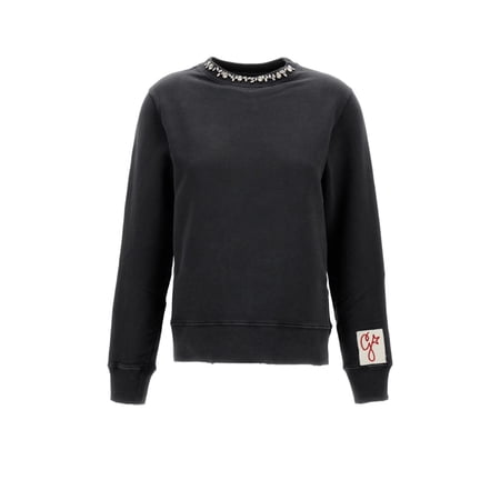 Golden Goose Deluxe Brand Female Sweatshirt With Logo Grey Sizes standard XXXS-7XL