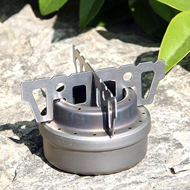 Evernew Titanium Alcohol Stove – Ultra-Light Camping Stove With Stand