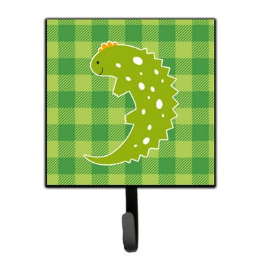 Lizard on Plaid Leash or Key Holder