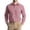001_Pink, variant on Mens Work Shirts Long Sleeve Button Down Classic Fall Summer Tops Slim Shirt with Two Chest Pocket M