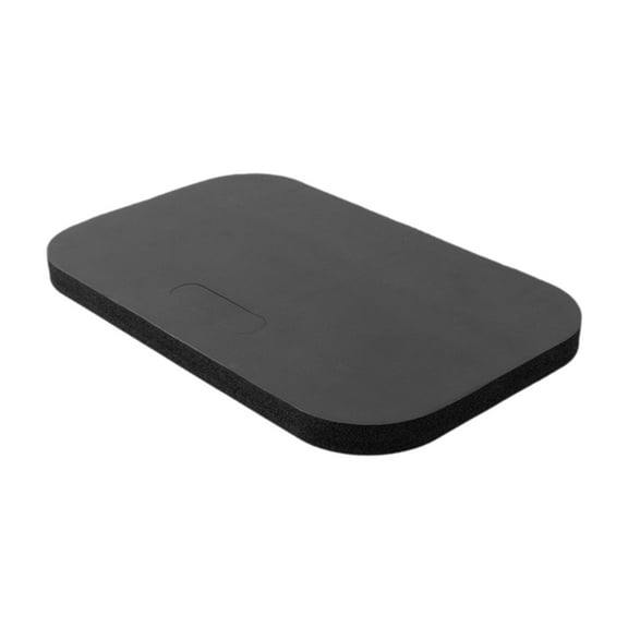 FashionCha Garden Kneeling Pad Foam Kneeler Mat Anti Slip Portable Waterproof with Carrying Black