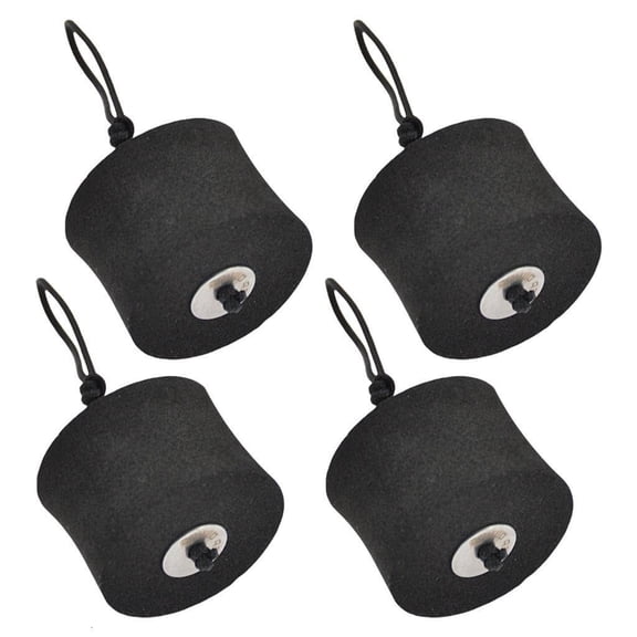 Necvior Drain Hole Stopper Bung for Kayak Canoes, Kayak Scupper Plugs Set with Lanyard