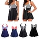 thumbnail image 5 of Guardurnaity Vestido de baño Sexy para mujer, estilo Casual de playa, traje de baño Chinlon para chicas, traje de baño lavable a la moda para Vestidos  puntos negros L, 5 of 6