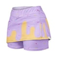 thumbnail image 5 of CPNG Girls Skorts Loose Athletic Skirts with Shorts Little Girl Casual Icecream Print High Waisted Stretchy Sporty Skorts, 5 of 7