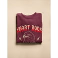 thumbnail image 3 of Heart Rock Euro Tour 96  Sweatshirt Women -Image by Shutterstock, Female Large, 3 of 4