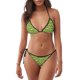 thumbnail image 1 of Balery Cute Green Frog Pijama Estampado Bikini de Dos Piezas para Mujer - Conjunto de Bikini Ajustable Sexy y Cómodo para Playa, 1 of 6