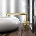 thumbnail image 5 of Avallon 8 in. Widespread, 2-Handle Wheel, Bathroom Faucet in Brushed Gold, 5 of 10