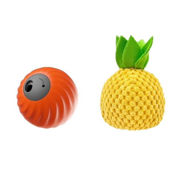 Interactive Dog Toys, Treat Dispensing Dog Puzzle Toy, Dog Treat Ball, Durable Motion Activated Moving Dog Toy for Puppy Small Medium Large Dogs, USB Rechargeable