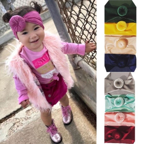 gold baby headband walmart