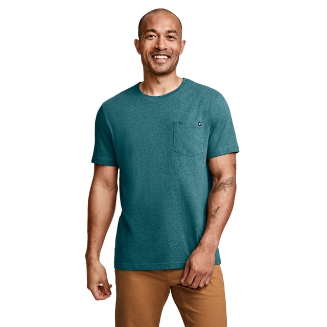 Jockey T-Shirt à Col Ras du Cou pour Hommes avec Poche Legacy