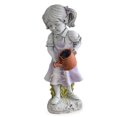 thumbnail image 2 of Figuritas de jardín luz resina arte artesanía luz Solar estatuas regalos decoración del hogar JShteea El nuevo, 2 of 9