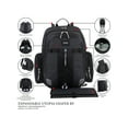 thumbnail image 3 of Eastsport Expandable Utopia Backpack Diaper Bag, Black, 3 of 13