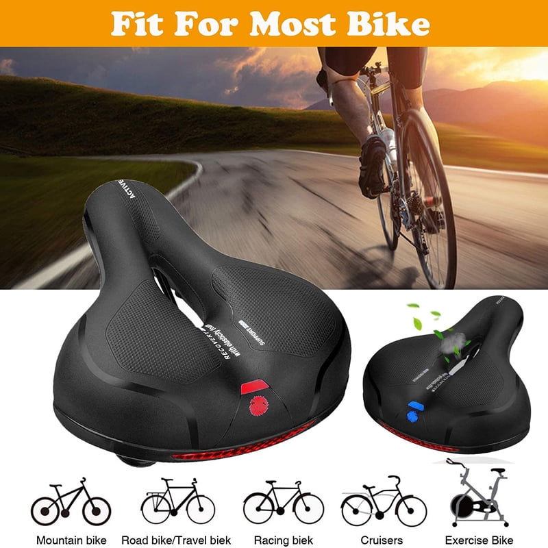 1* Bicycle Soft seats Cruiser MTB Road Bike Seat Saddle Cushion Hollow saddles 