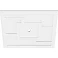 thumbnail image 2 of 34"OD x 2"ID x 11 3/4"C x 1"P Knox Architectural Grade PVC Contemporary Ceiling Medallion, 2 of 11