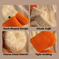thumbnail image 4 of Winter Mittens for Women Men Cute Animal-Themed Thickened Warm Thermal Soft Lined Stretch Knitted Cold Weather Snow Gloves, 4 of 6
