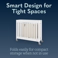 thumbnail image 3 of Foundations Boutique Compact Folding Mini Crib, White, 3 of 9