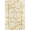 thumbnail image 4 of Artcore Modern Hand Tufted Yellow Wool Area Rug, Abstract Stone Geometric Design with Cotton Backing, Indoor Decorative Rug for Living Room & Bedroom, 5 x 8 ft, 4 of 5