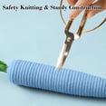 thumbnail image 4 of Weloille Easter Cotton Rope Carrot Decoration 1 Piece, Handmade Rustic Woven Spring Ornament, Cute Realistic Holiday Decor Accessory, for Home Mantel Easter Party Table Tiered Tray Display, 4 of 7