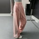 thumbnail image 4 of WILLBEST Pantalones Casuales elegantes para Mujer, con Pierna Ancha, Cintura Suelta y Bolsillos, Rectos y de Cintura Alta para Mayor Comodidad Diaria. Mediana, 4 of 4